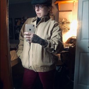 Vintage Polo insulated men’s zip down coat